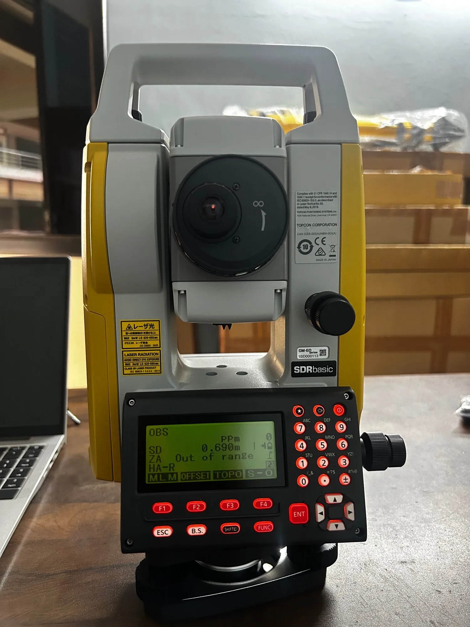 Topcon GM-62 Total Station